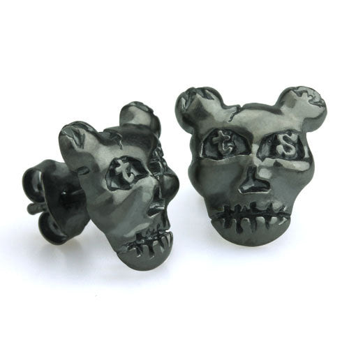 Teddy Scares Earrings (Dirty) - Limited Edition (Retired)